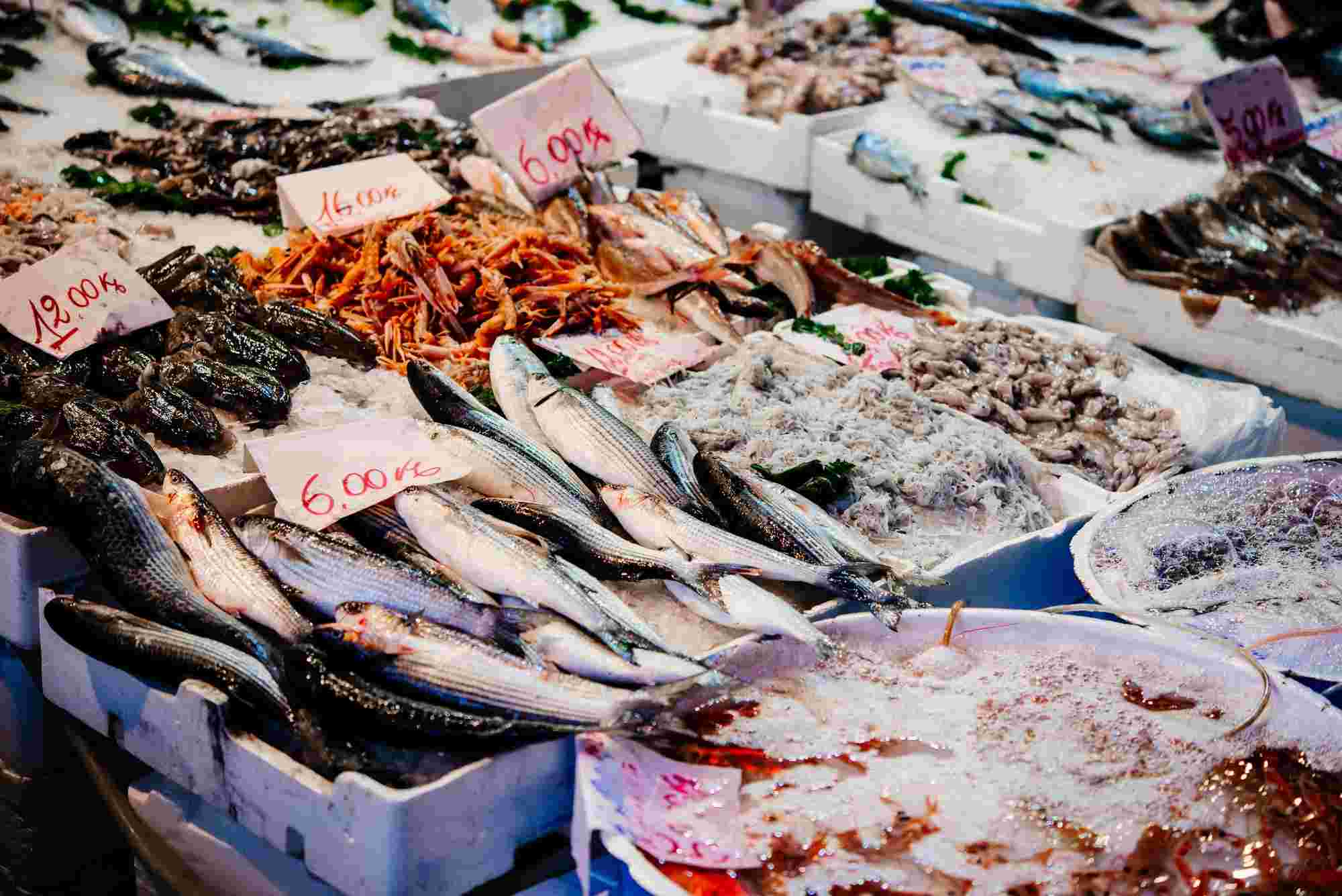 visgerechten vismarkt